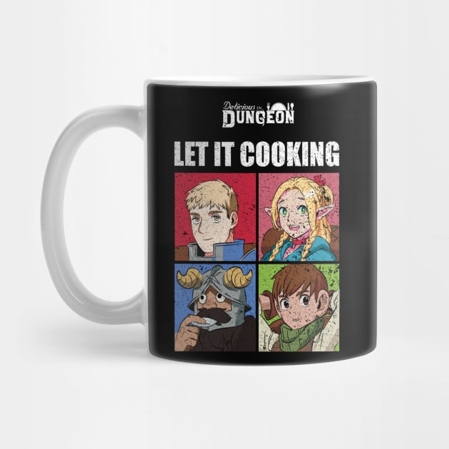 DELICIOUS IN DUNGEON: LEI IT COOKING (GRUNGE STYLE) by FunGangStore